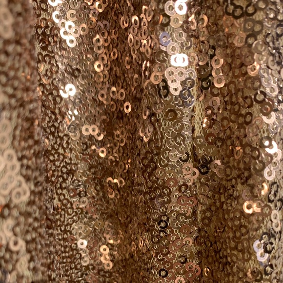 Speechless Gold Sequins Mini Dress - Picture 10 of 10